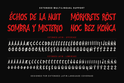 Another Nightmare - Horror Font, a Blackletter Font by agnyhasyastudio (Thumbnail 14 of 16)