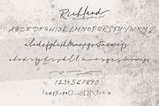 Richland Signature Luxury, a Script Font by MrLetters (Thumbnail 8 of 9)