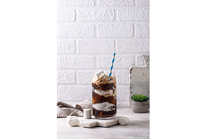 Fluffy coke from cola and, a Food & Drink Photo by Yulia Furman