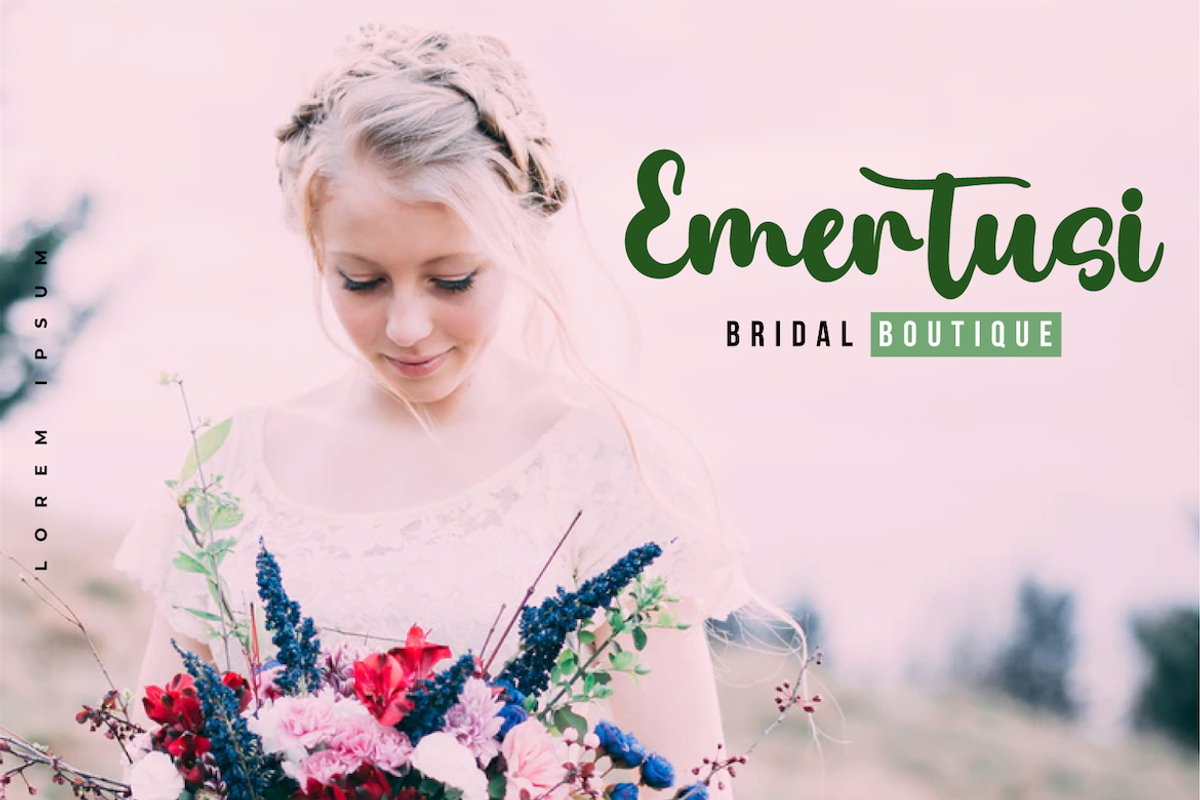 Antique, a Script Font by twinstd (Photo 9 of 13)