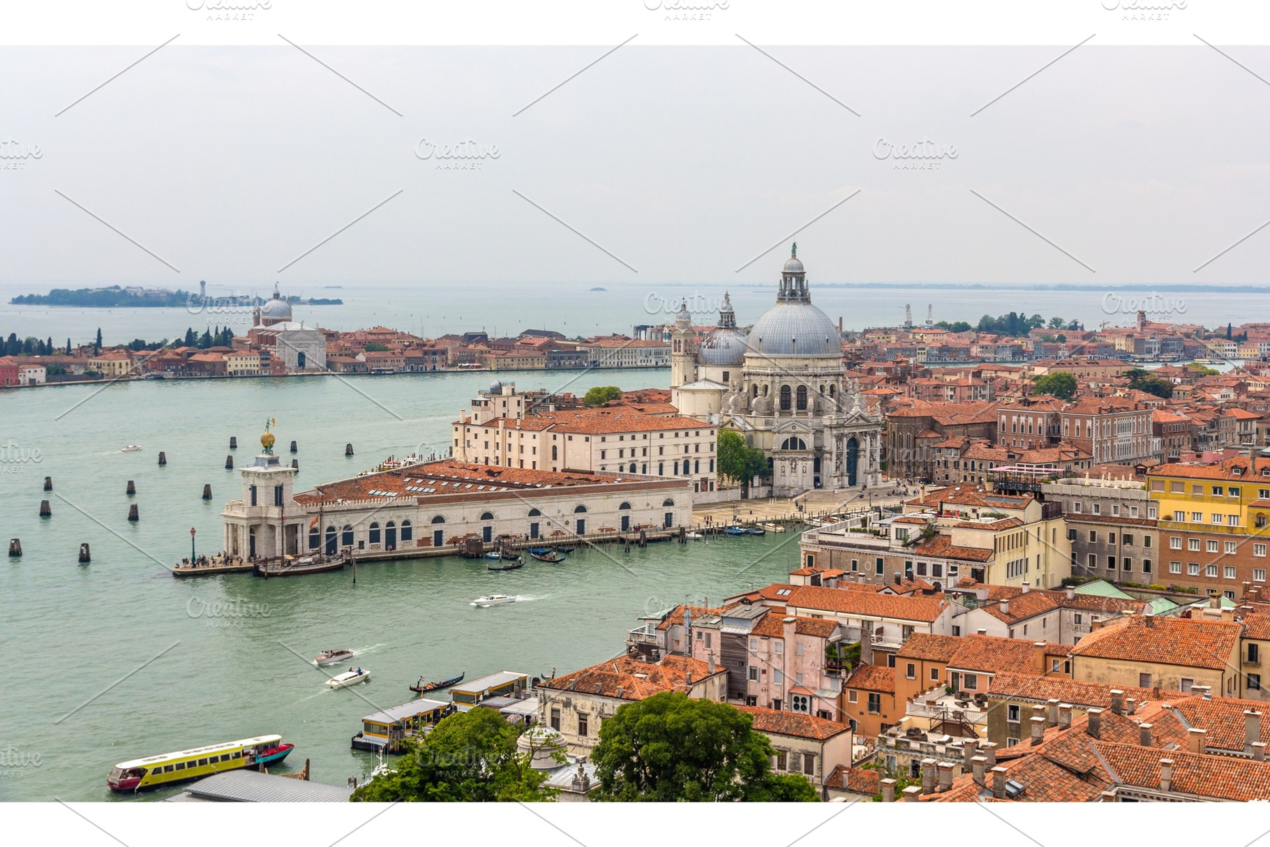 Aerial view of venice italy stock photo containing venice and italy, an Architecture Photo by Leonid Andronov