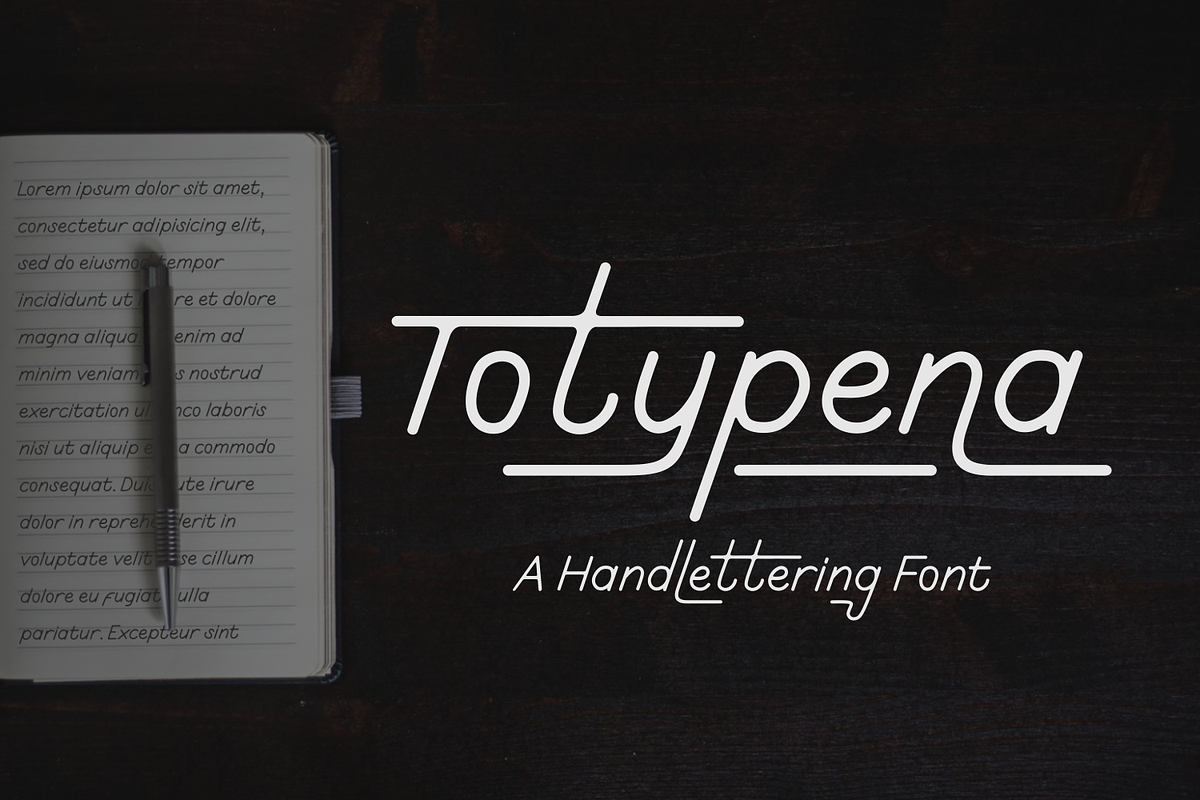 Totypena extended serif preview 5