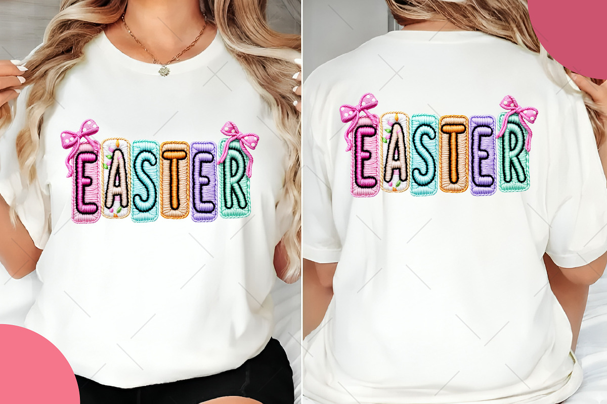 Faux Yarn Coquette Easter Png, an Illustration by OK Design (Photo 5 of 6)