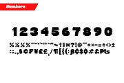 Kaynore - Sans Serif Display Font, a Sans Serif Font by Rishsketch (Thumbnail 13 of 16)