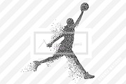 Silhouette of basketball players NBA, a Person Illustration by Matrosovv (Thumbnail 5 of 9)