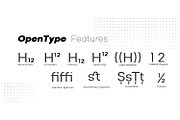 Aceh - Geometric Sans Serif Family, a Sans Serif Font by Ridha-38.lineart (Thumbnail 7 of 10)