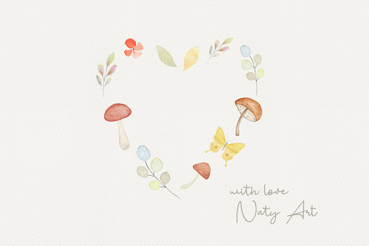 Cute animals. Watercolor nursery, an Animal Illustration by Naty Art (Photo 11 of 11)
