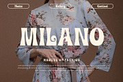 Molger Retro Display Font, a Serif Font by RantautypeStudio (Thumbnail 5 of 17)