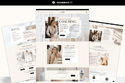 Squarespace Website Template Coach, a Squarespace Template by Presentibox (Thumbnail 2 of 8)