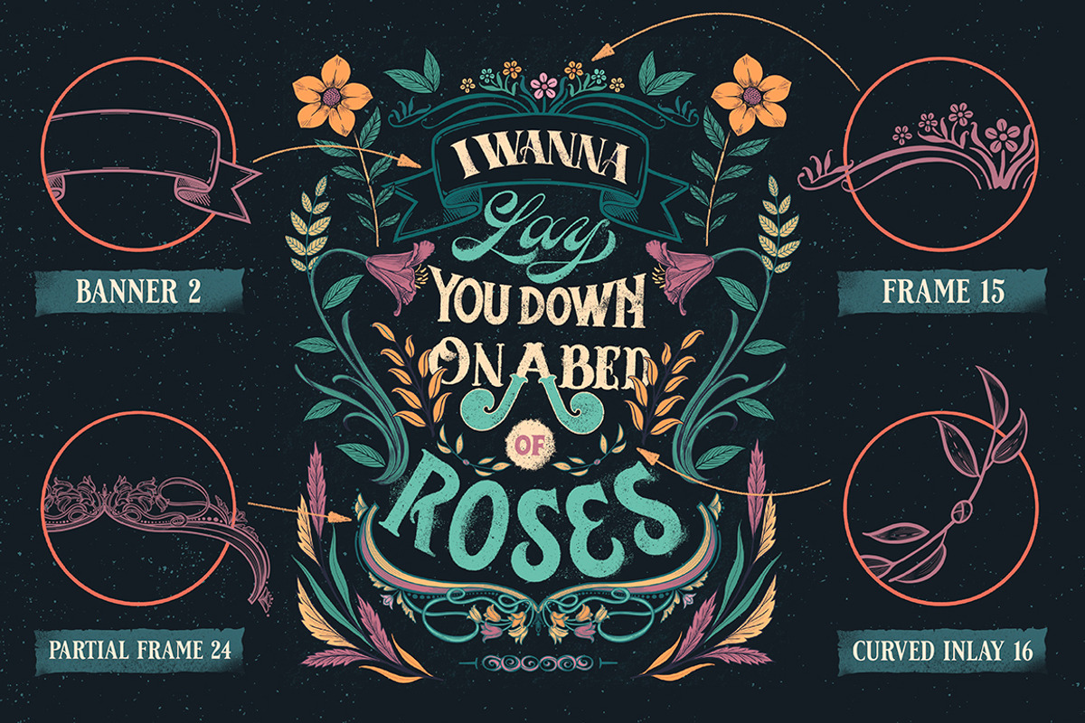 Procreate Design Brush Stamp Kit 2, a Brush Add-On by Debi Sementelli (Photo 15 of 28)