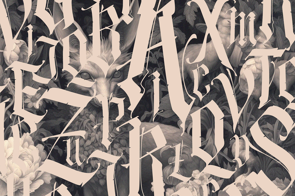 Gothic Font preview 5
