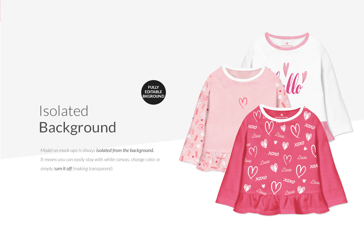 Baby Longsleeve with Flounce Mock-up, a Shirt Mockup by Mocca Mockups Store (Photo 16 of 22)