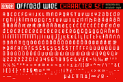 Offroad Wide Family, a Sans Serif Font by GRYPE (Thumbnail 3 of 3)