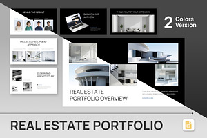 Real Estate Portfolio Google Slides, a Presentation Template by Antstheme