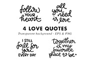 Valentines Bundle Hearts & Lettering, an Object Graphic by Heartmade by Claudia (Thumbnail 4 of 11)