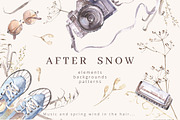 After Snow. Watercolor set., an Illustration by Dinkoobraz (Thumbnail 1 of 19)
