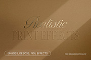 Embossed, Debossed, Foil Effects, a Layer Style Add-On by Wildfield Studio (Thumbnail 1 of 9)