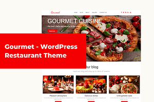 Gourmet, WordPress Cafe & Restaurant