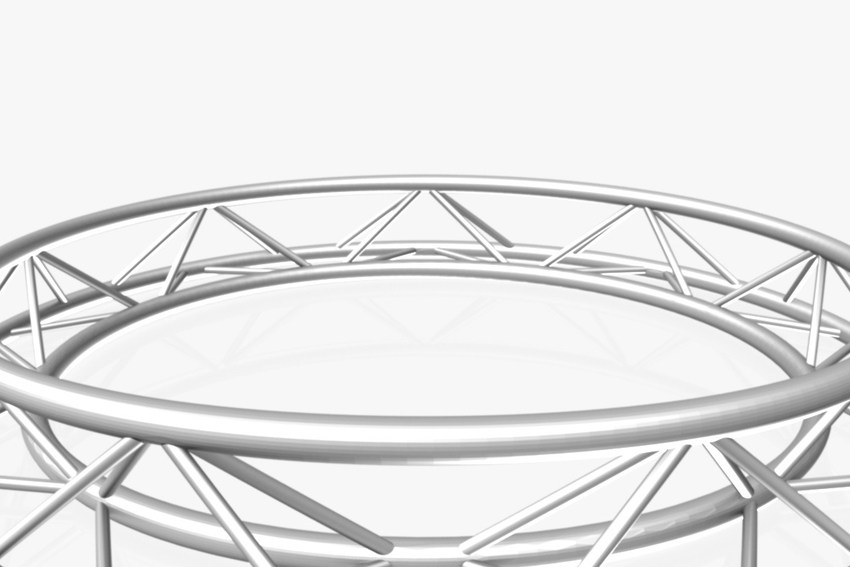 Circle Triangular Truss 200cm, an Object 3D Model by akerStudio (Photo 3 of 14)