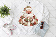 Vintage Santa Claus PNG, an Illustration by Craft Nest (Thumbnail 4 of 6)