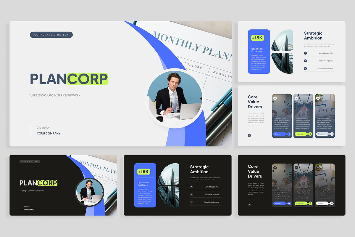 Corporate Bundle-PowerPoint Version, a Presentation Template by New Coral Design (Photo 19 of 23)