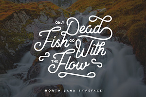 North Land Typeface - Font Bundle