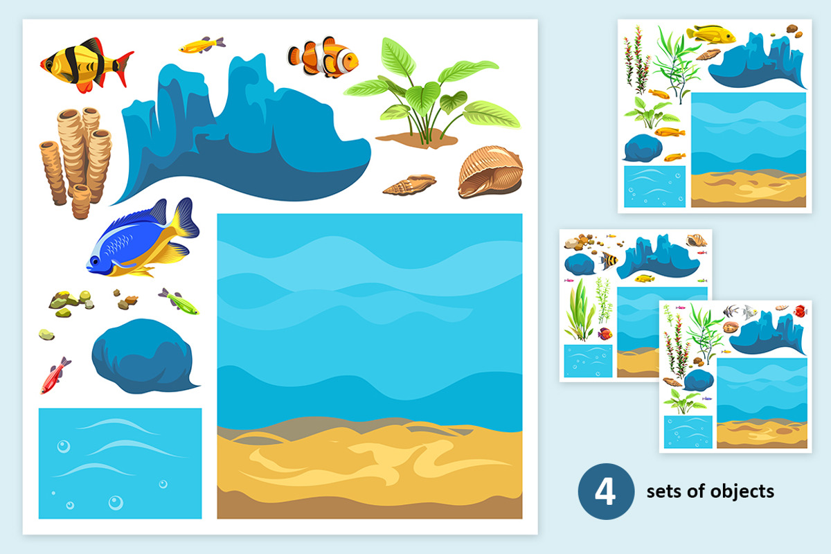Seascapes. Collection., a Decorative Illustration by Yulia Ogneva (Photo 3 of 5)