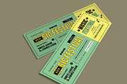 Music Festival VIP Ticket Design, a Stationery Template by ContestDesign (Thumbnail 3 of 3)