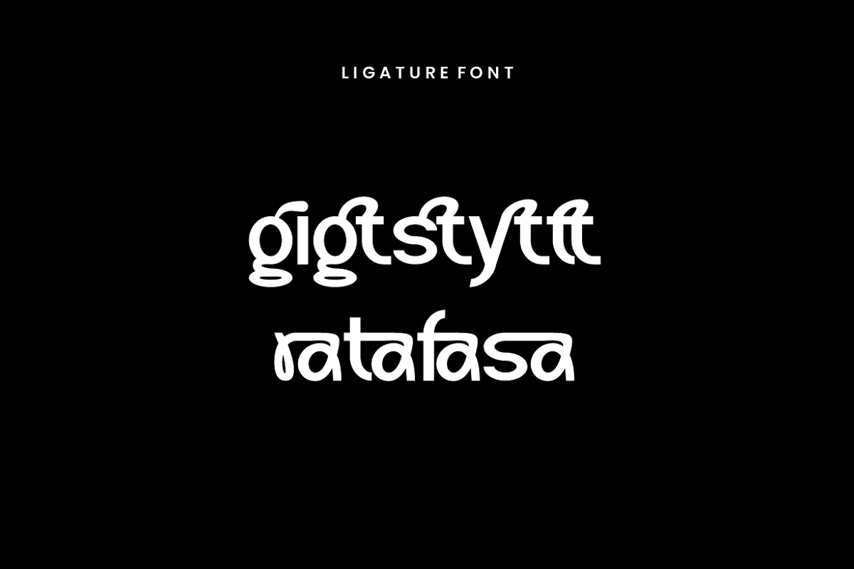 Gasteno - Experimental Unique Font, a Sans Serif Font by QR Design Studio (Photo 7 of 14)