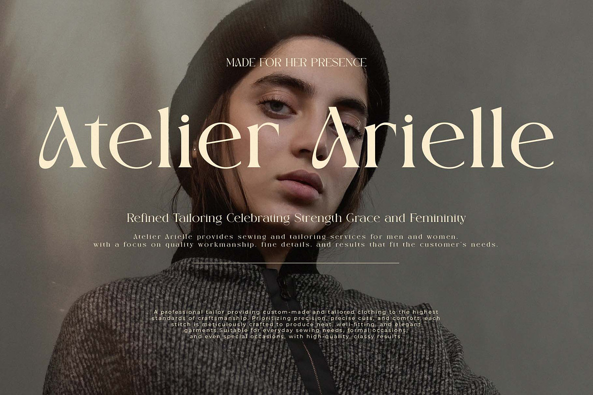 Ghdothil - Modern Stylish Serif, a Serif Font by GridlineType (Photo 3 of 10)