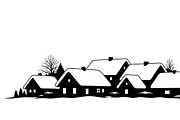 Winter Snow Silhouettes feature, an Illustration by Amazin_art (Thumbnail 30 of 42)