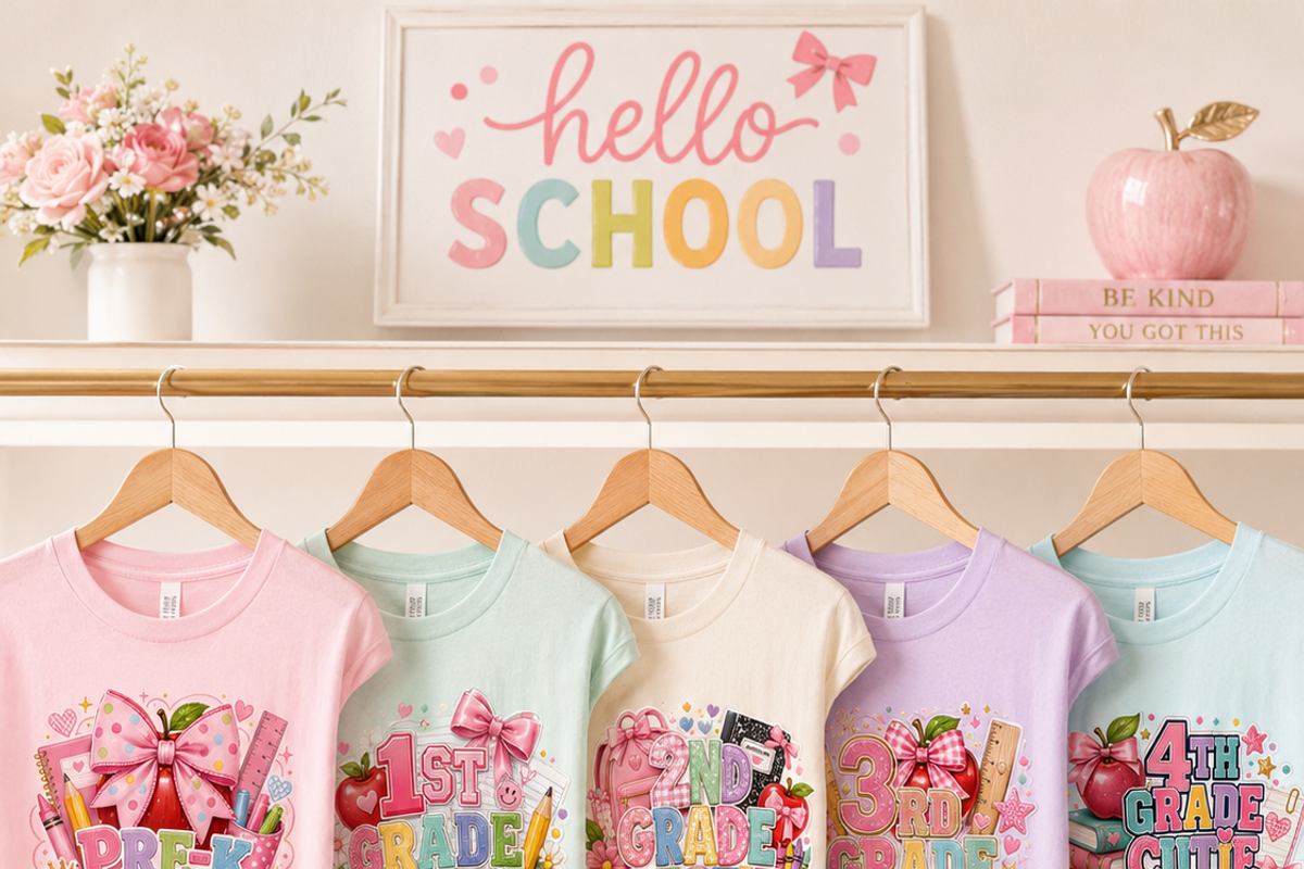 Preppy Back to School PNG Bundle, an Object Illustration by HeavensStar (Photo 7 of 8)