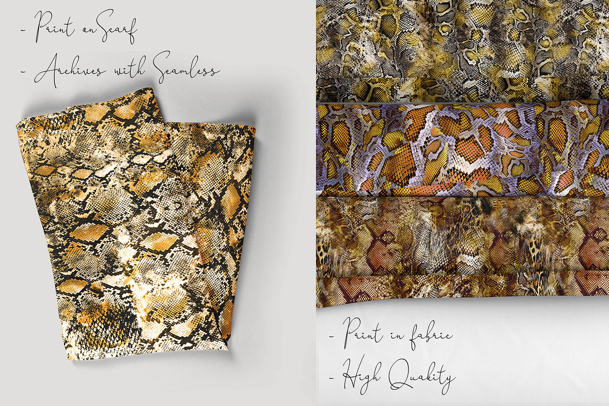 Snake Print, a Pattern Graphic by Luiz da Rolt Grathwohl (Photo 2 of 7)