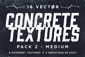 Vector Concrete Textures | Pack 2