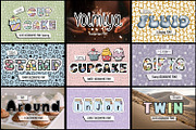 Decorative Font Bundle, a Slab Serif Font by JustArtDigital (Thumbnail 2 of 6)
