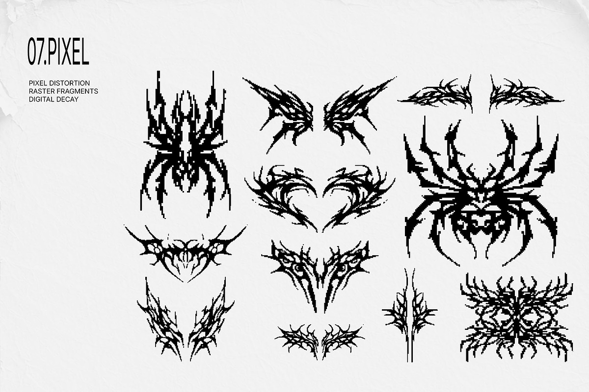 Cyber Sigilism Graphic Pack, an Object Graphic by Inartflow (Photo 10 of 16)