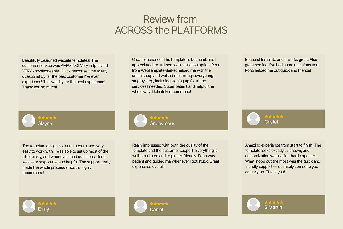 Coach & Therapist Website Template, a WordPress Template by Web Template Market (Photo 7 of 9)