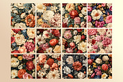 Vintage Flower Seamless Pattern, a Pattern Graphic by Forhadx5 (Thumbnail 6 of 6)