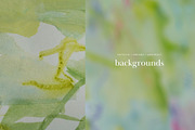 Green Watercolor Art Backgrounds, a Background Graphic by eclosque (Thumbnail 14 of 29)