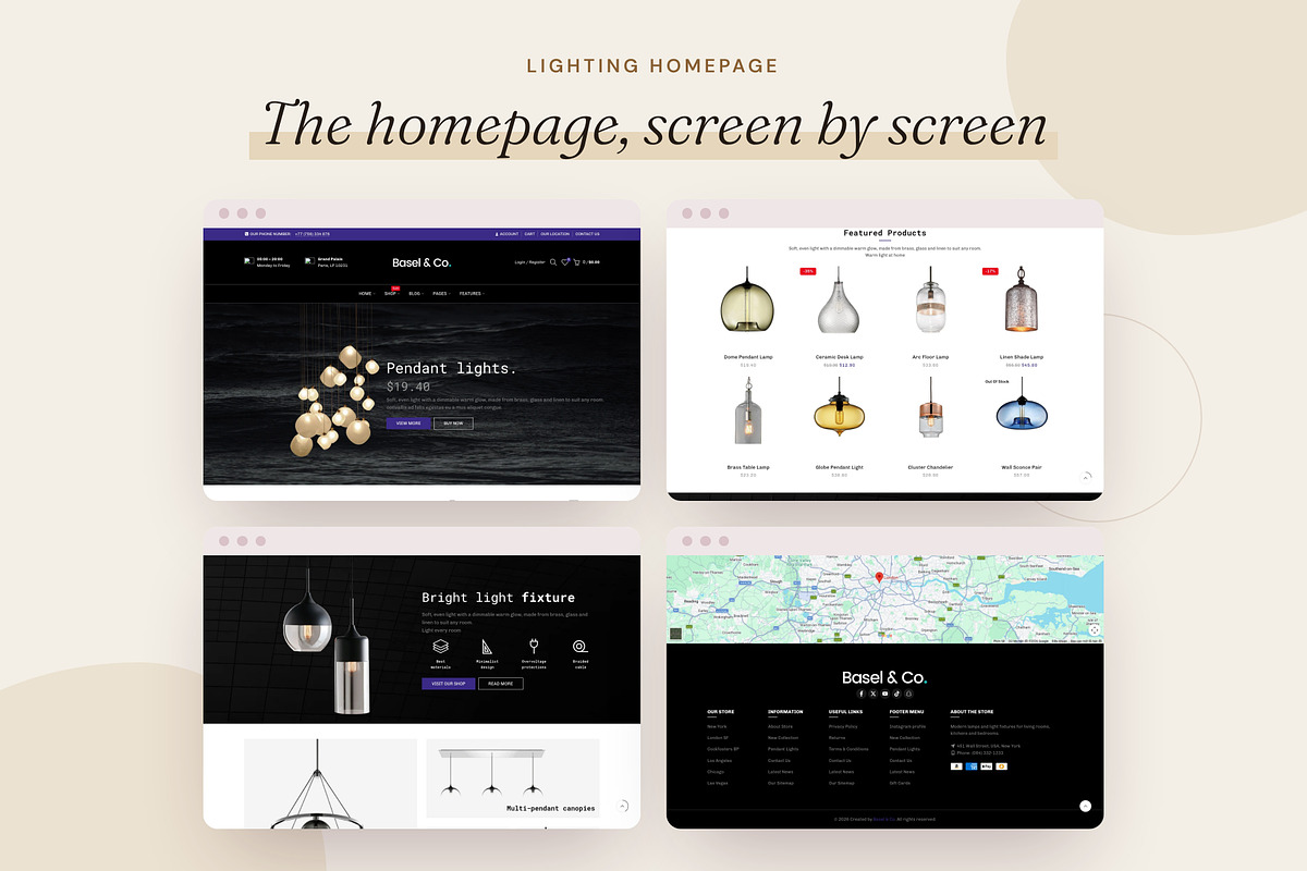 Basel Lighting - Shopify Theme, a Shopify Template by Boost Convert (Photo 3 of 10)