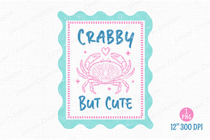 Summer PNG Crabby Hand Drawn Line, an Illustration by Dream Creation
