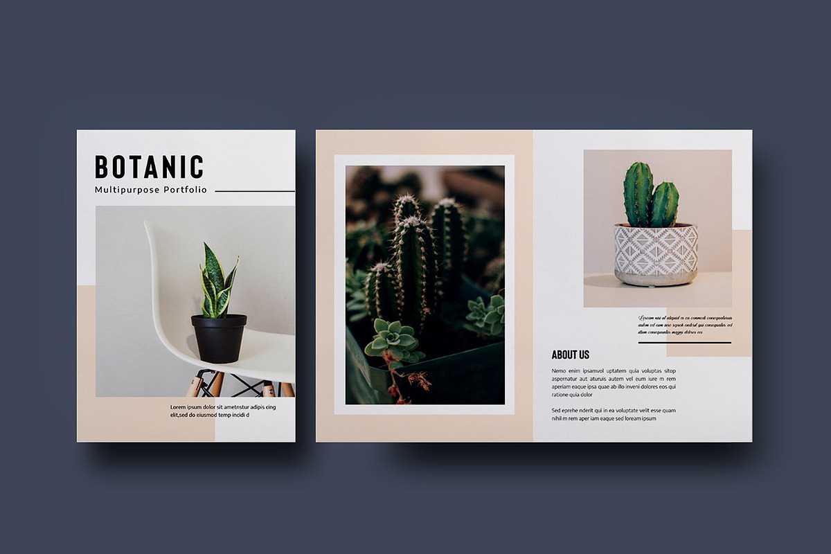 Botanical Brochure / Portfolio, a Brochure Template by Template Shop (Photo 3 of 9)
