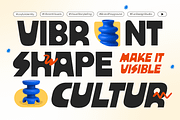 Vamor Display Creative Branding Font, a Sans Serif Font by Sensatype (Thumbnail 7 of 12)