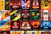 70 Night Club Party Flyer Bundle, a Flyer Template by StarPixles11 (Thumbnail 15 of 16)