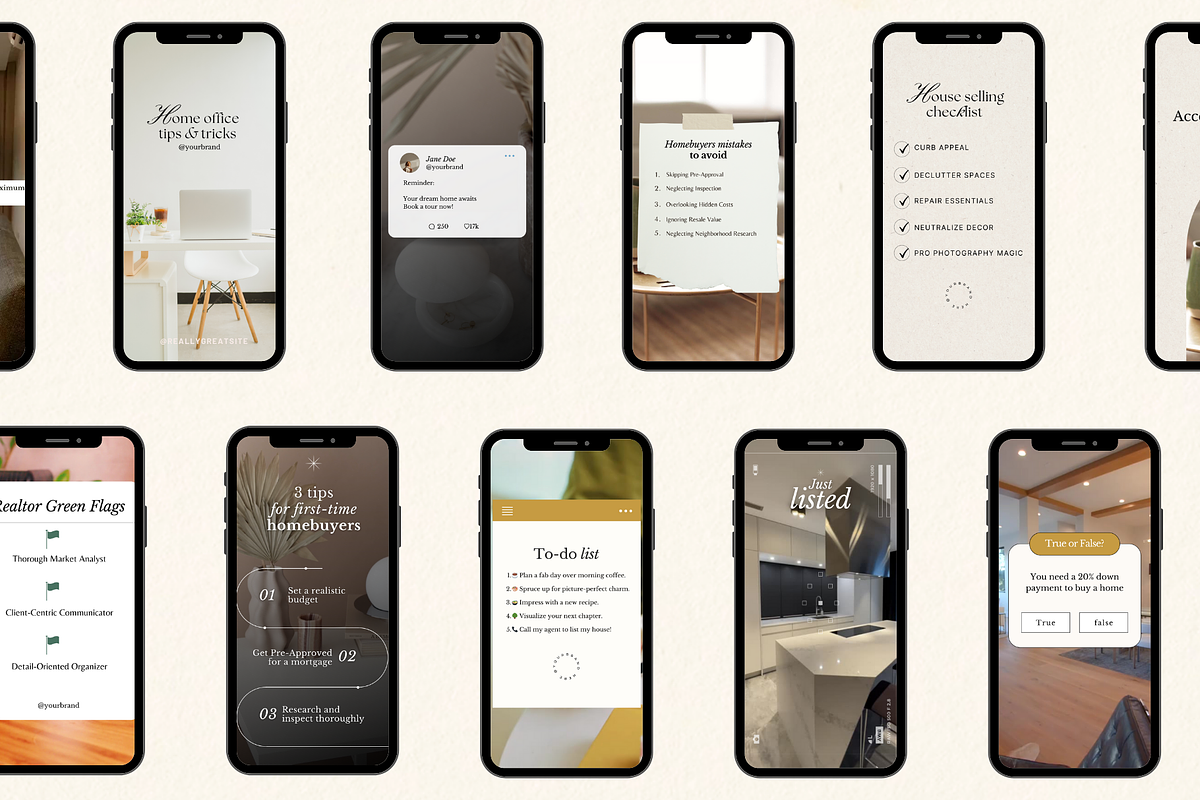 Real Estate Instagram Reels Template preview 7