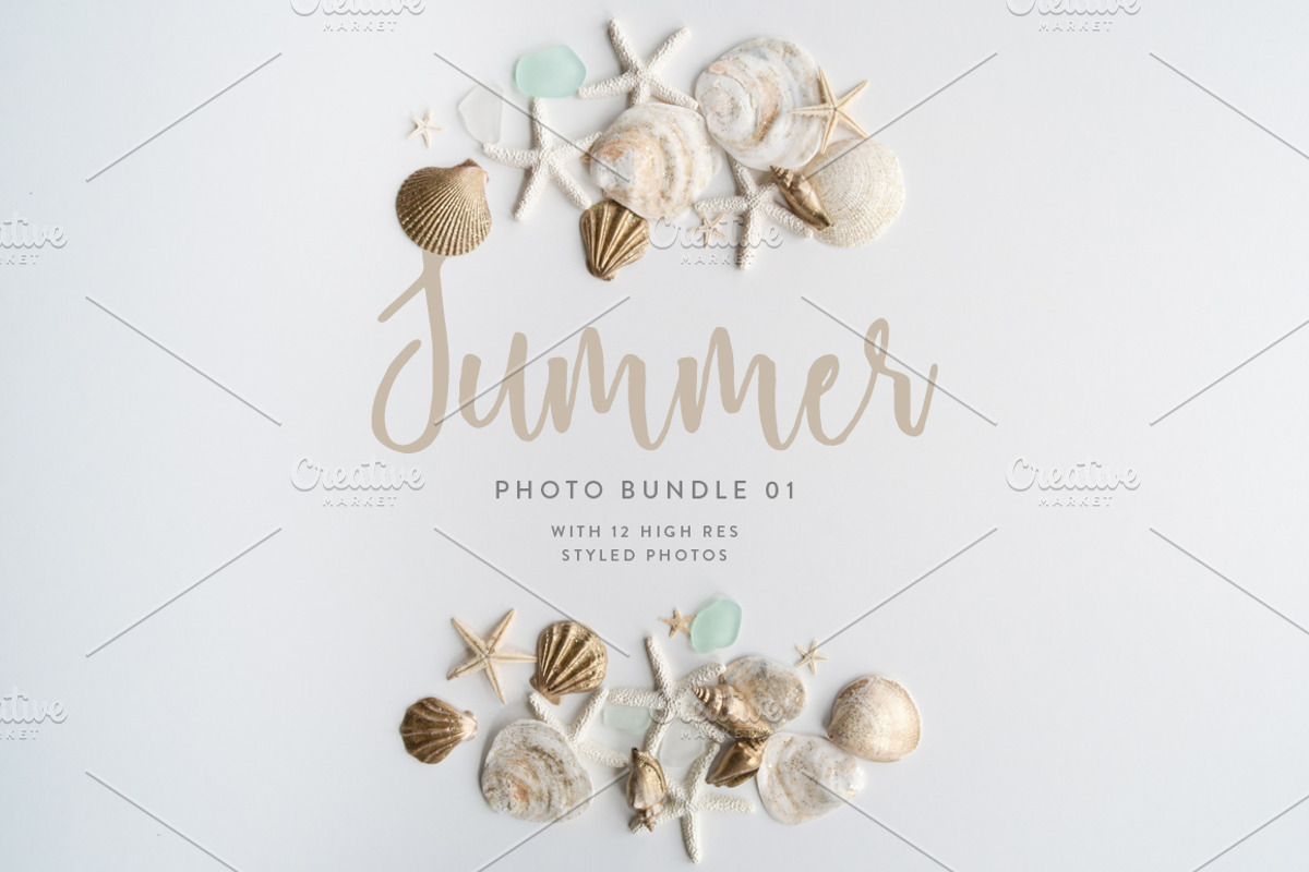 Summer Photo Bundle - Seashells, a Nature Photo by GT Studio (Photo 3 of 11)