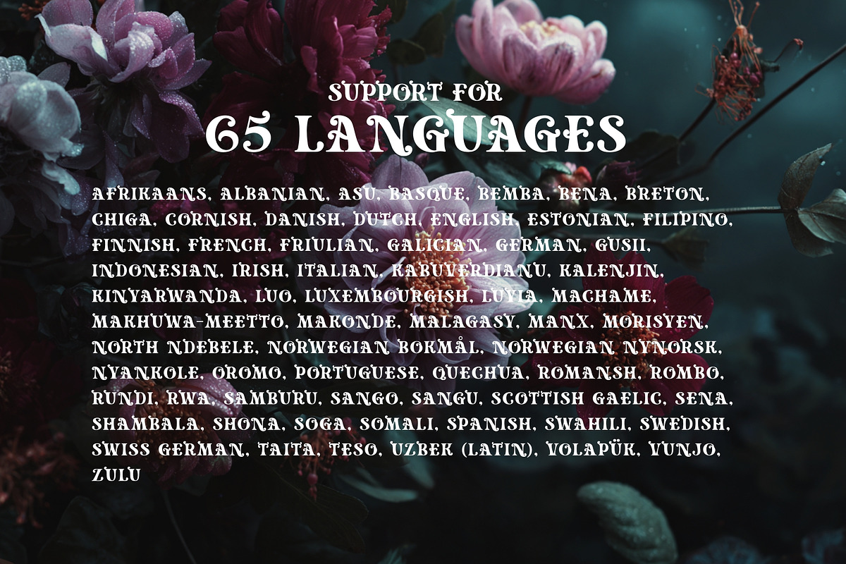 Shadowmast - Whimsical Fable Type, a Serif Font by HipFonts (Photo 4 of 8)