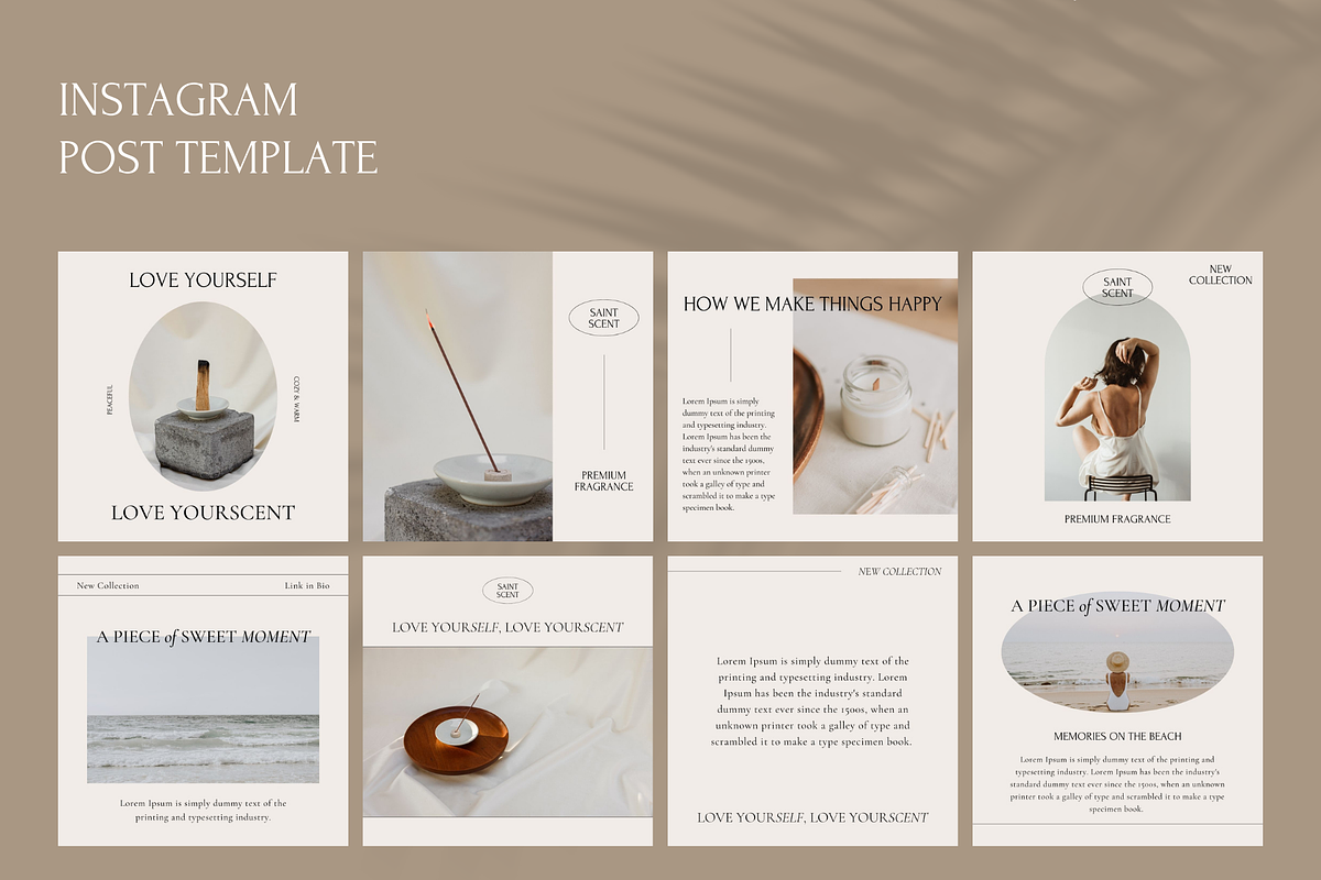 Aesthetic IG Post & Stories Template, a Social Media Template by Rumiz Design (Photo 5 of 13)