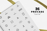 MEGA BUNDLE 1100 Logos & Badges, a Branding & Logo Template by Design District (Thumbnail 41 of 75)