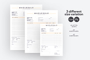 Printable order form canva/photoshop, a Templates & Theme by Axpand (Thumbnail 1 of 7)